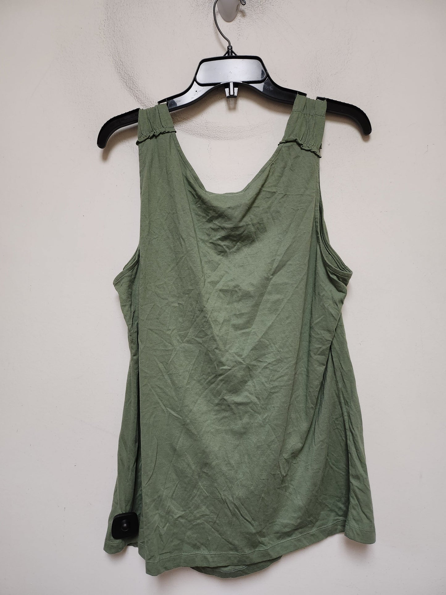 Top Sleeveless By Talbots In Green, Size: Xl