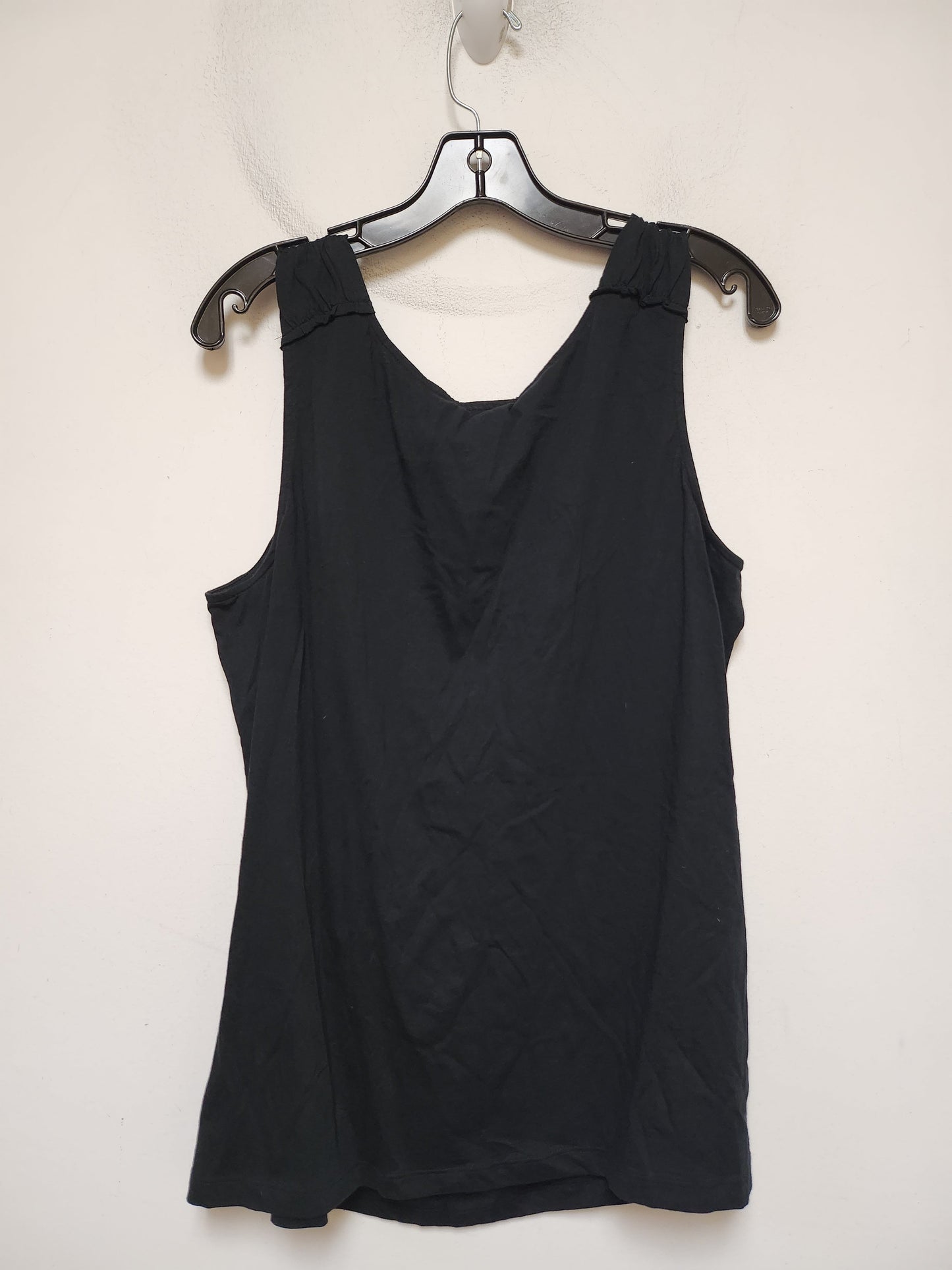 Top Sleeveless By Talbots In Black, Size: Xl