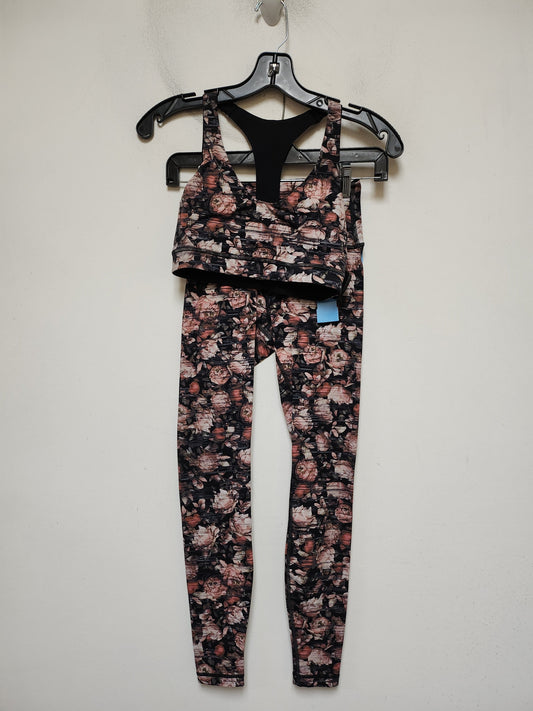 Athletic Pants 2pc By Lululemon In Floral Print, Size: S