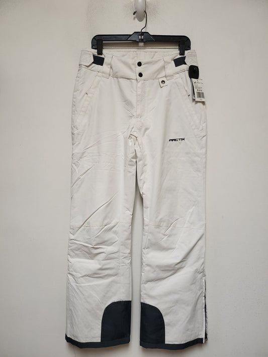 Athletic Pants By Clothes Mentor In White, Size: M