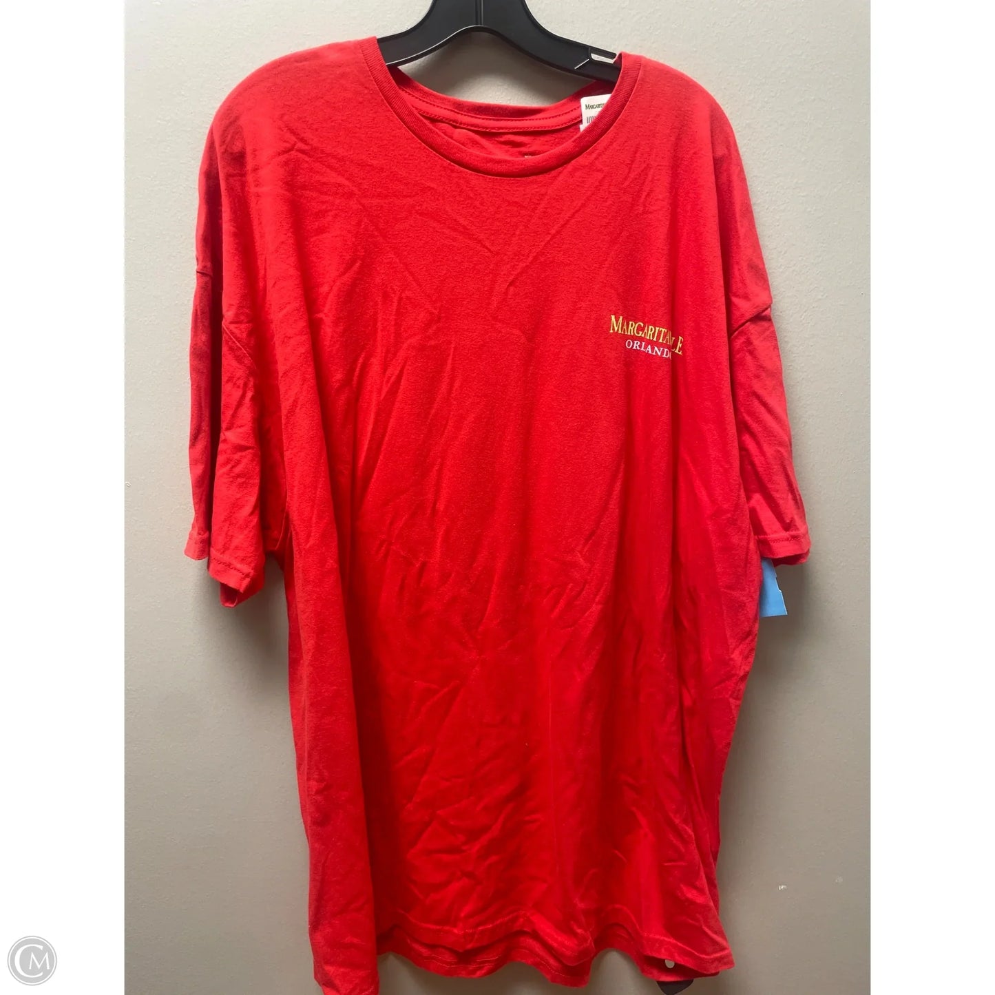 Top Short Sleeve Basic By Clothes Mentor In Red, Size: 3x