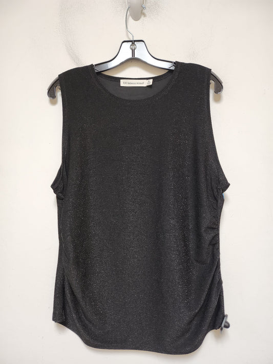 Top Sleeveless Designer By Rebecca Minkoff In Black, Size: Xl