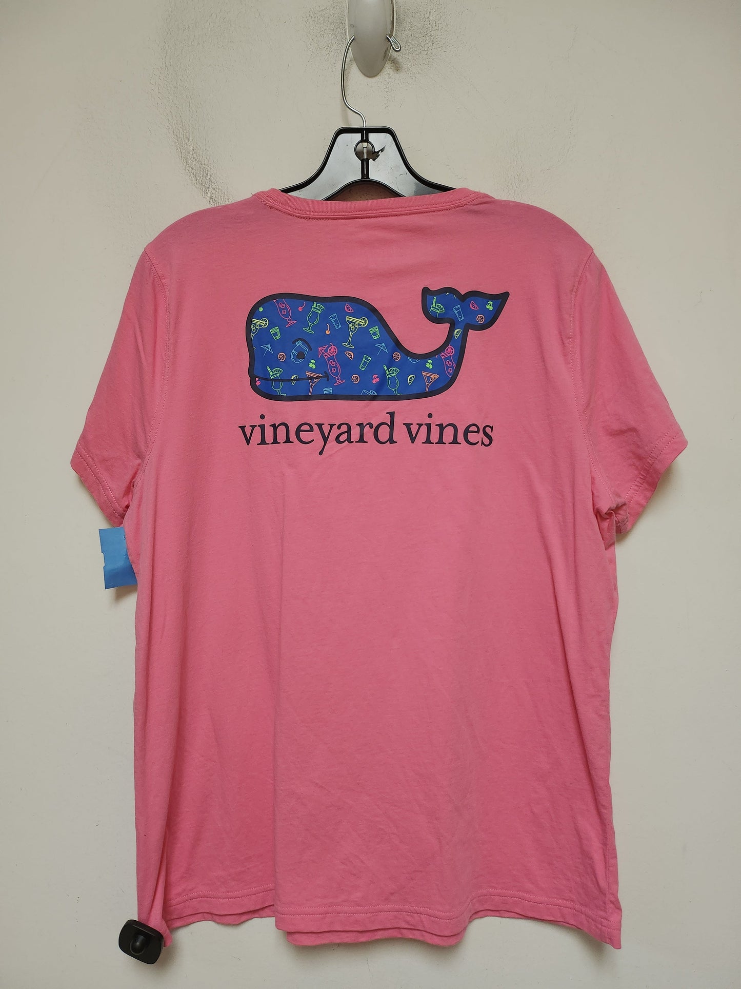 Top Short Sleeve Basic By Vineyard Vines In Pink, Size: Xl