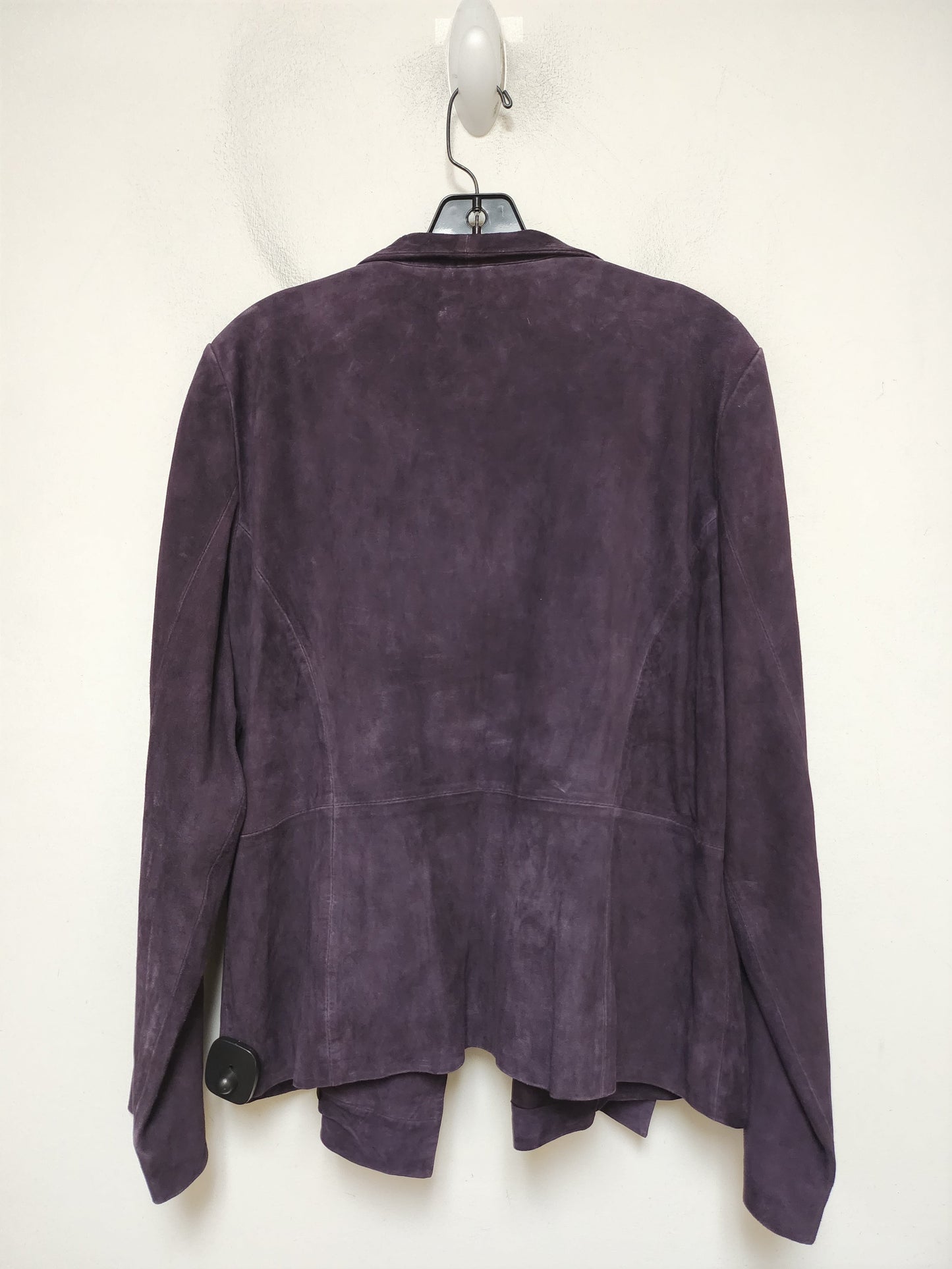 Jacket Other By Eileen Fisher In Purple, Size: L