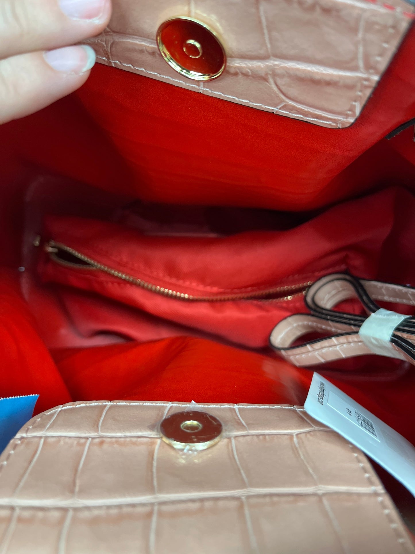 Handbag Leather By Clothes Mentor, Size: Large