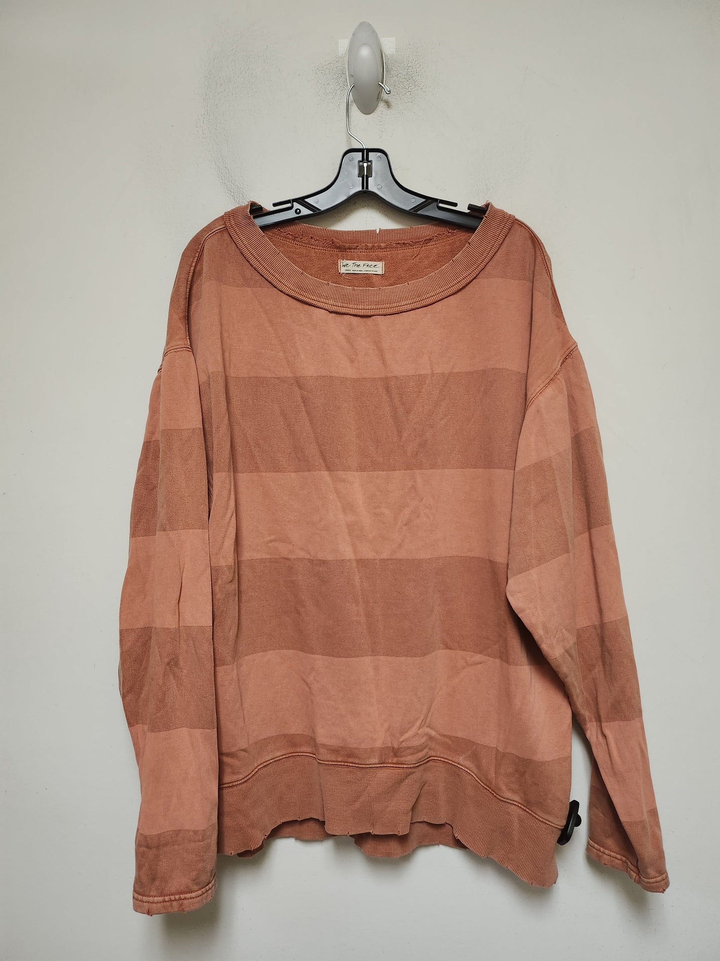 Sweatshirt Crewneck By We The Free In Orange, Size: S