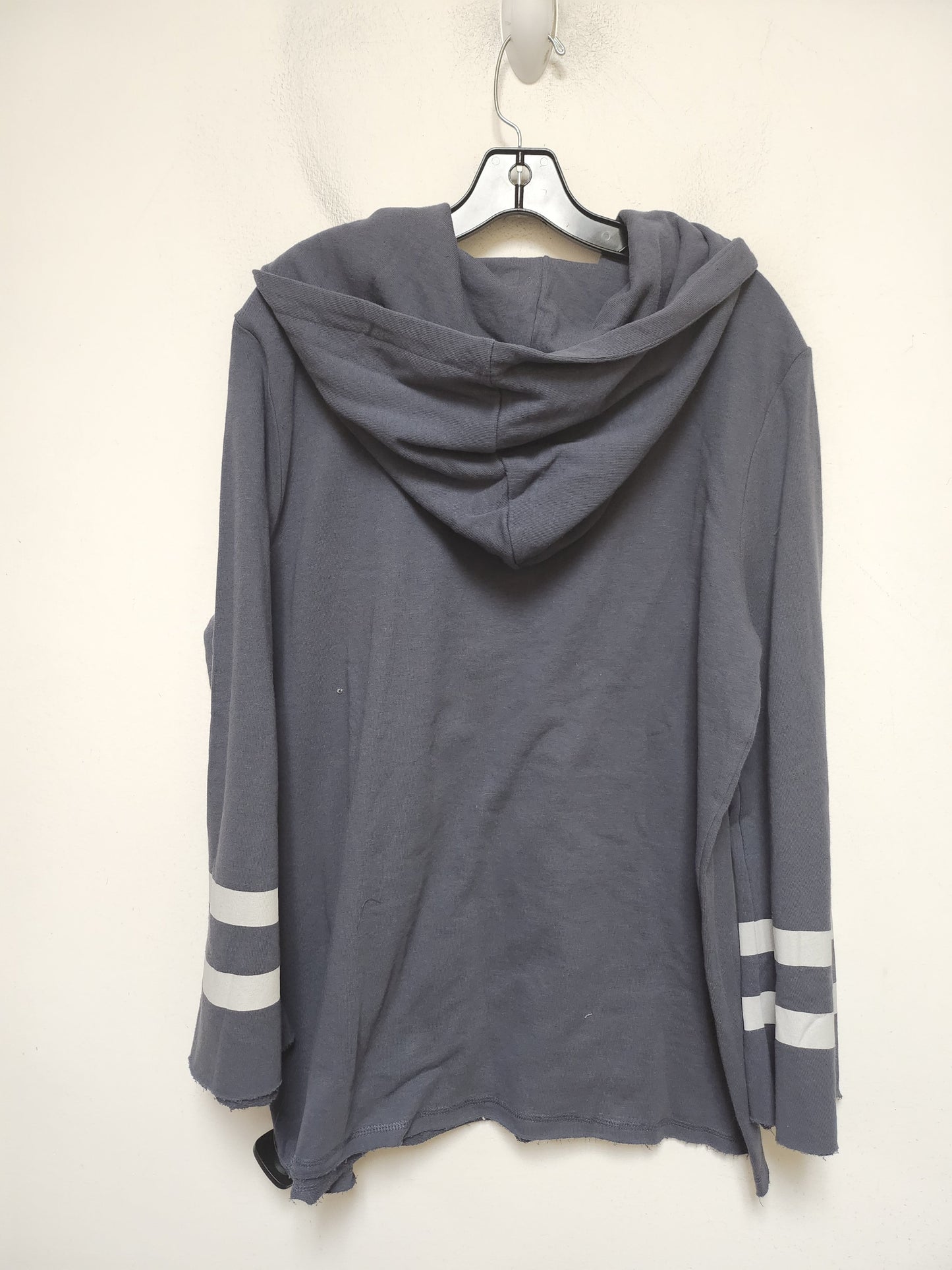 Sweatshirt Hoodie By Easel In Blue, Size: L