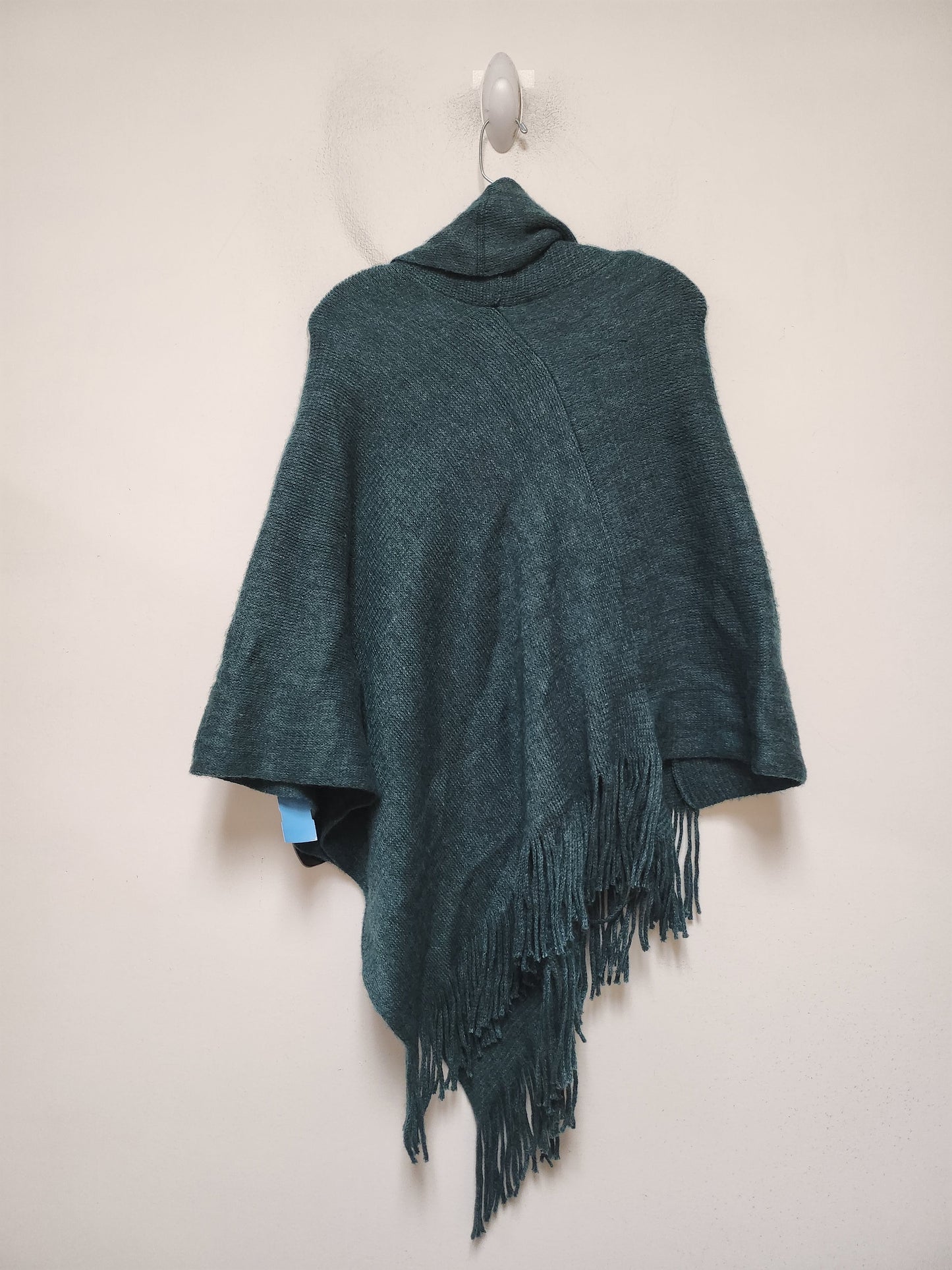 Poncho By Chicos In Green, Size: Osfm