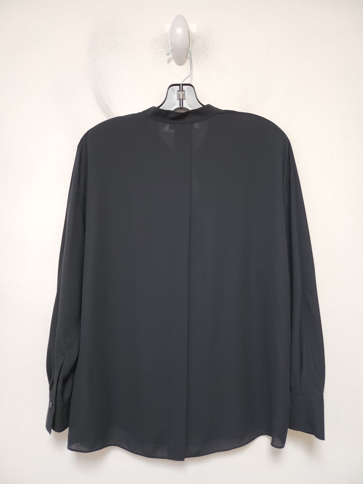 Top Long Sleeve By Vince In Black, Size: Xs