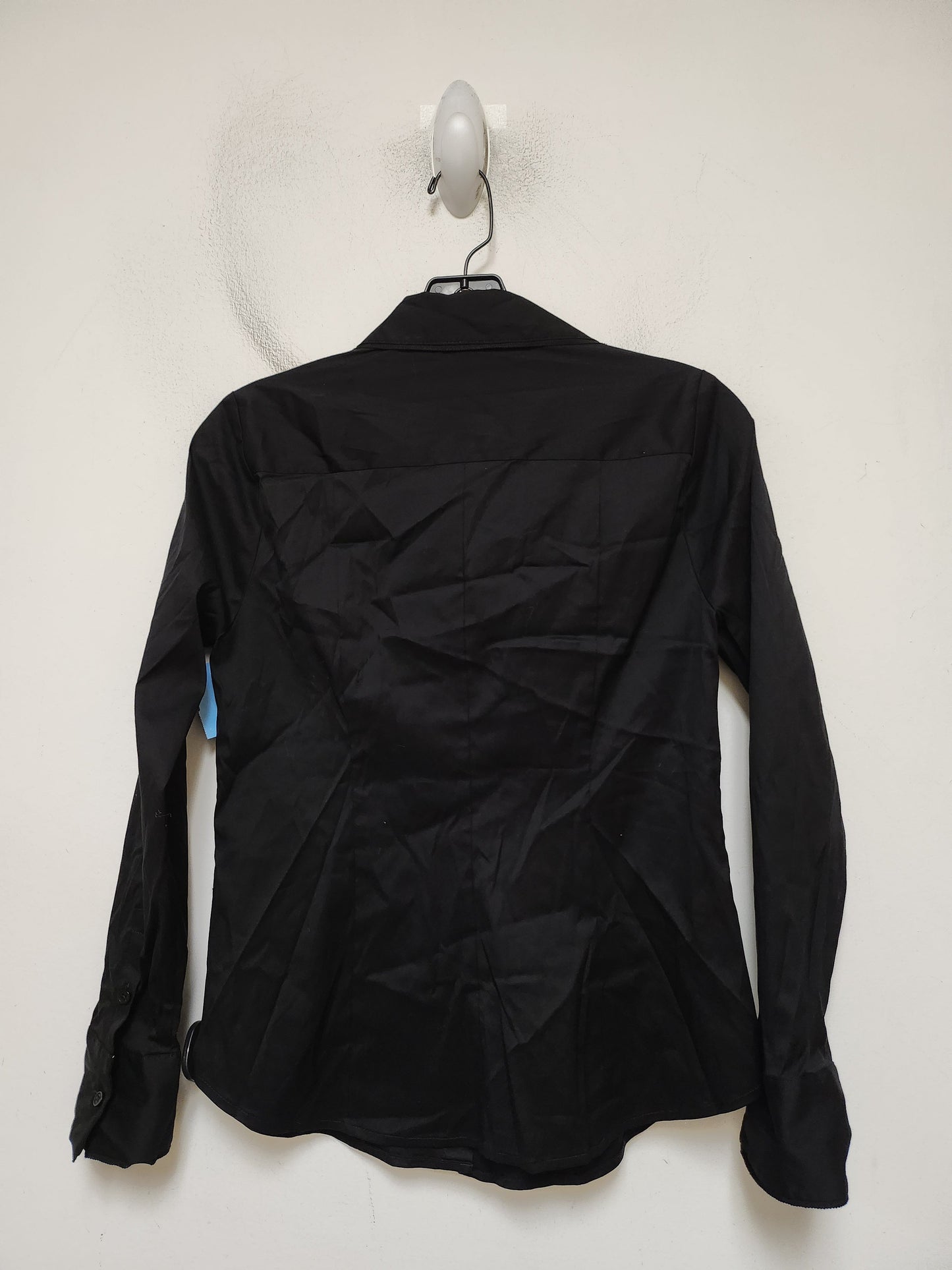 Top Long Sleeve By White House Black Market In Black, Size: Sp