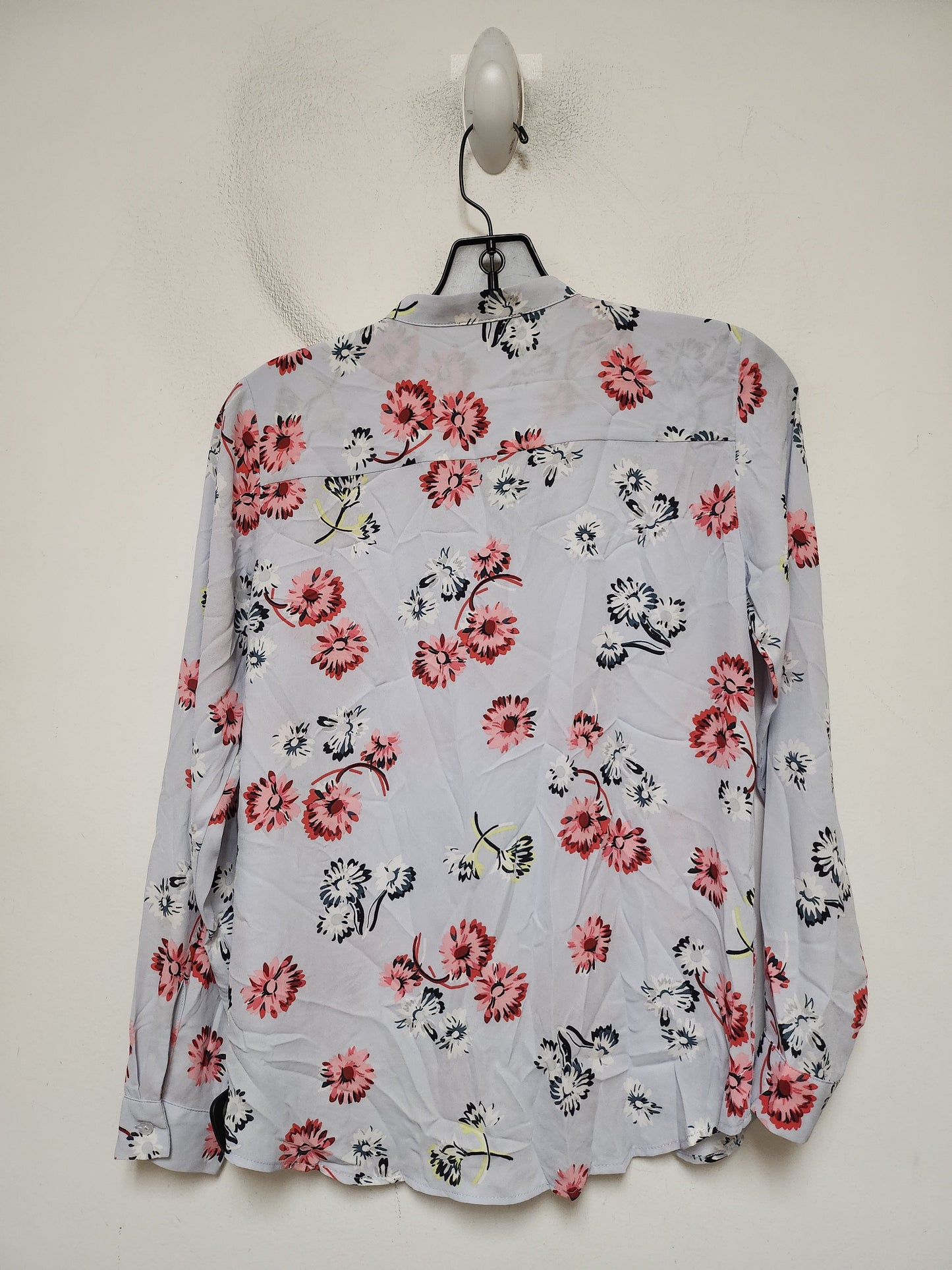 Top Long Sleeve By Ann Taylor In Floral Print, Size: Xsp