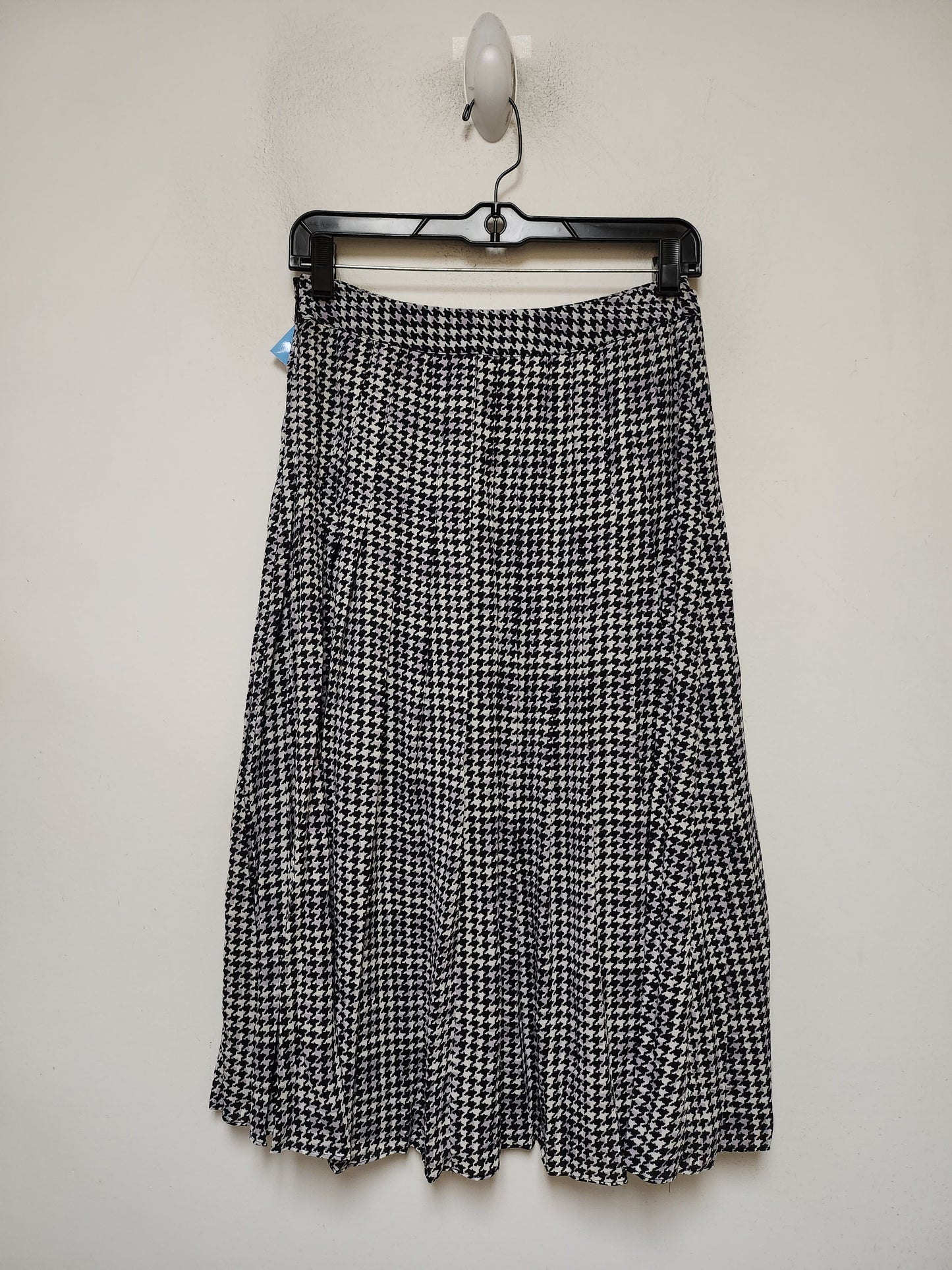 Skirt Midi By White House Black Market In Plaid Pattern, Size: 0