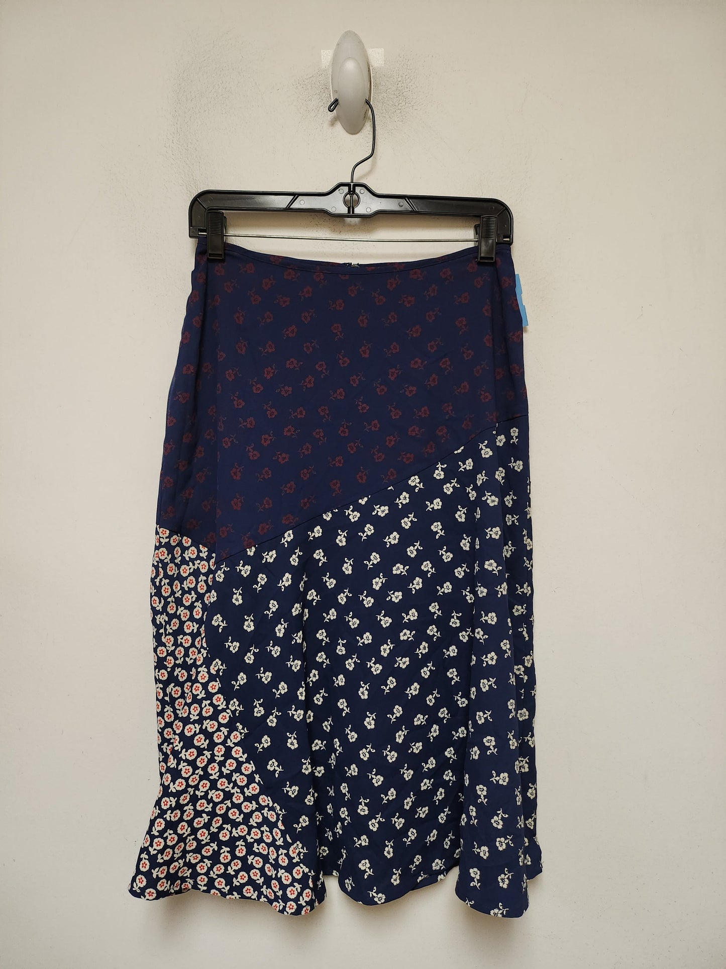 Skirt Midi By Talbots In Floral Print, Size: 2p