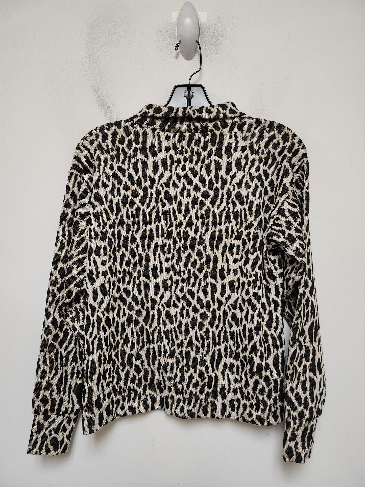 Top Long Sleeve By Loft In Animal Print, Size: Xs