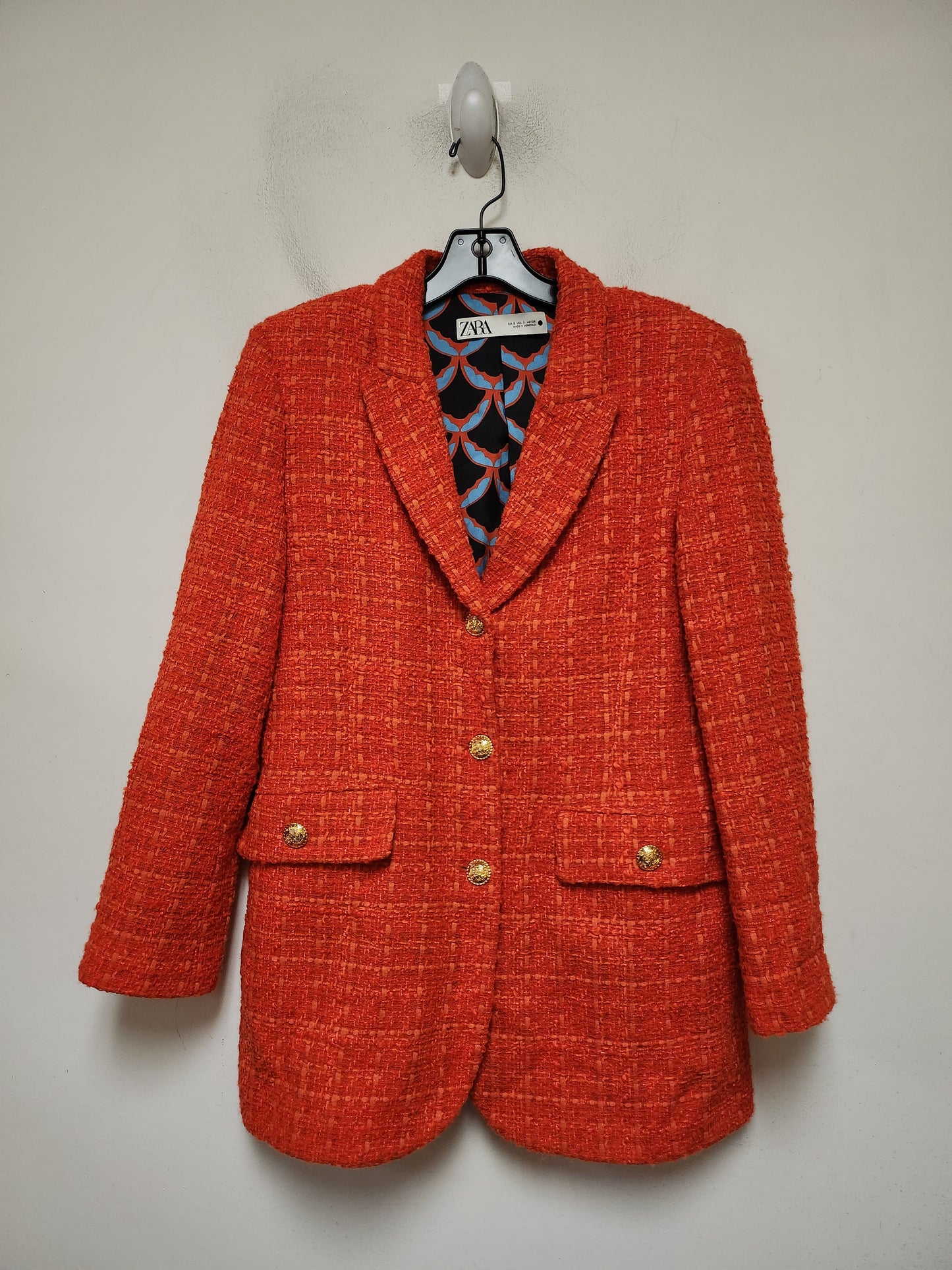 Blazer By Zara In Orange, Size: S