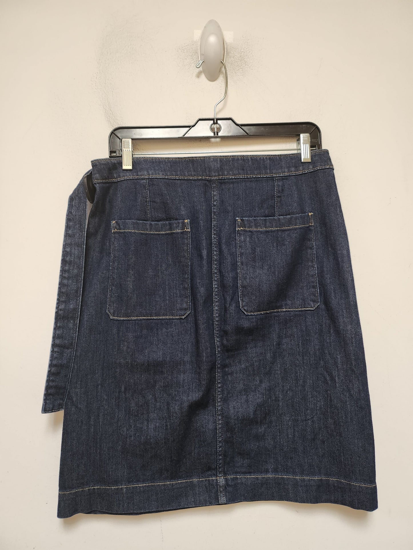 Skirt Mini & Short By Banana Republic In Blue Denim, Size: 8