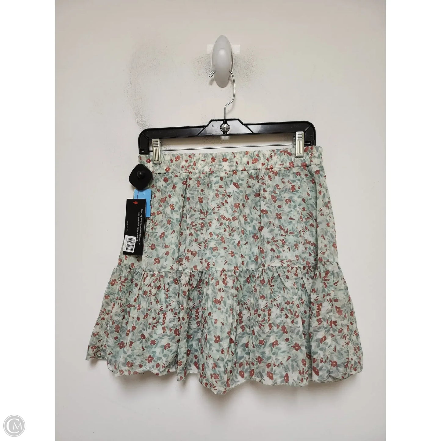 Skirt Mini & Short By Bb Dakota In Floral Print, Size: 8