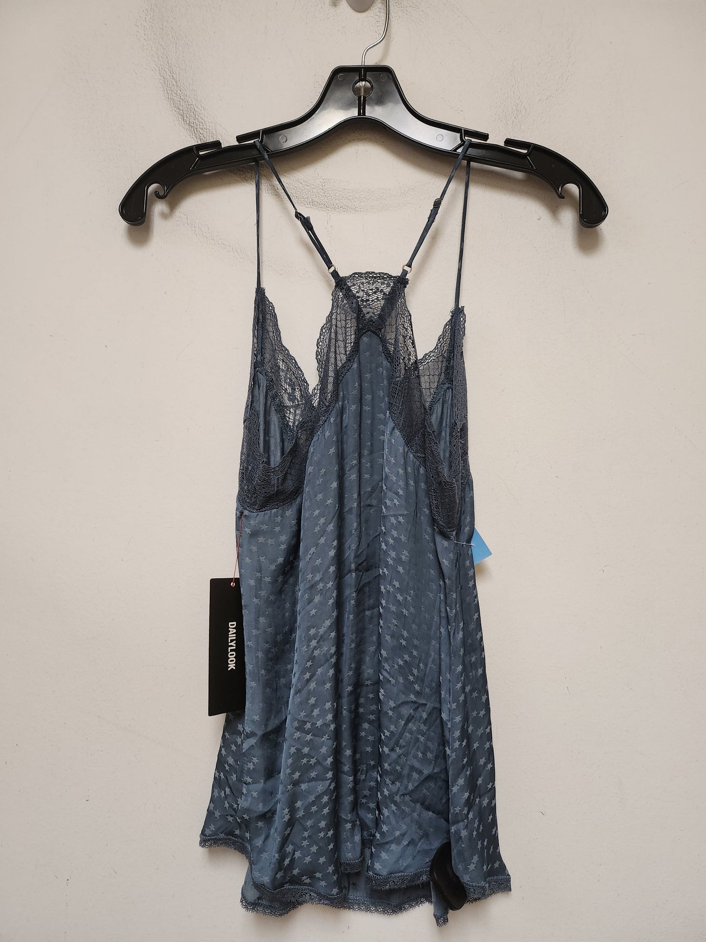 Top Sleeveless By Love Stitch In Blue, Size: M