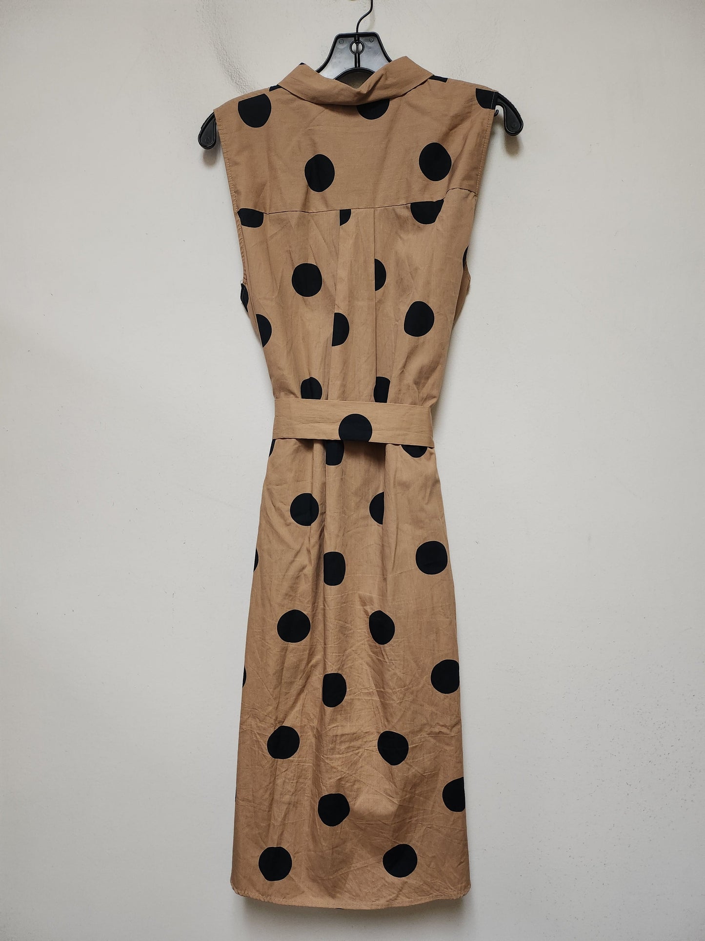 Dress Casual Midi By Who What Wear In Polkadot Pattern, Size: L