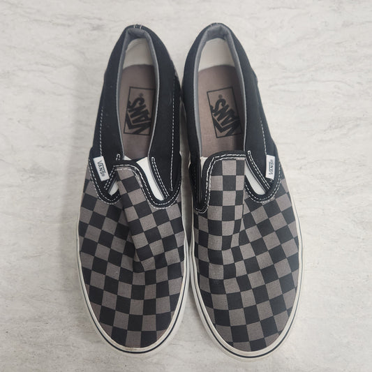 Shoes Sneakers By Vans In Checkered Pattern, Size: 9