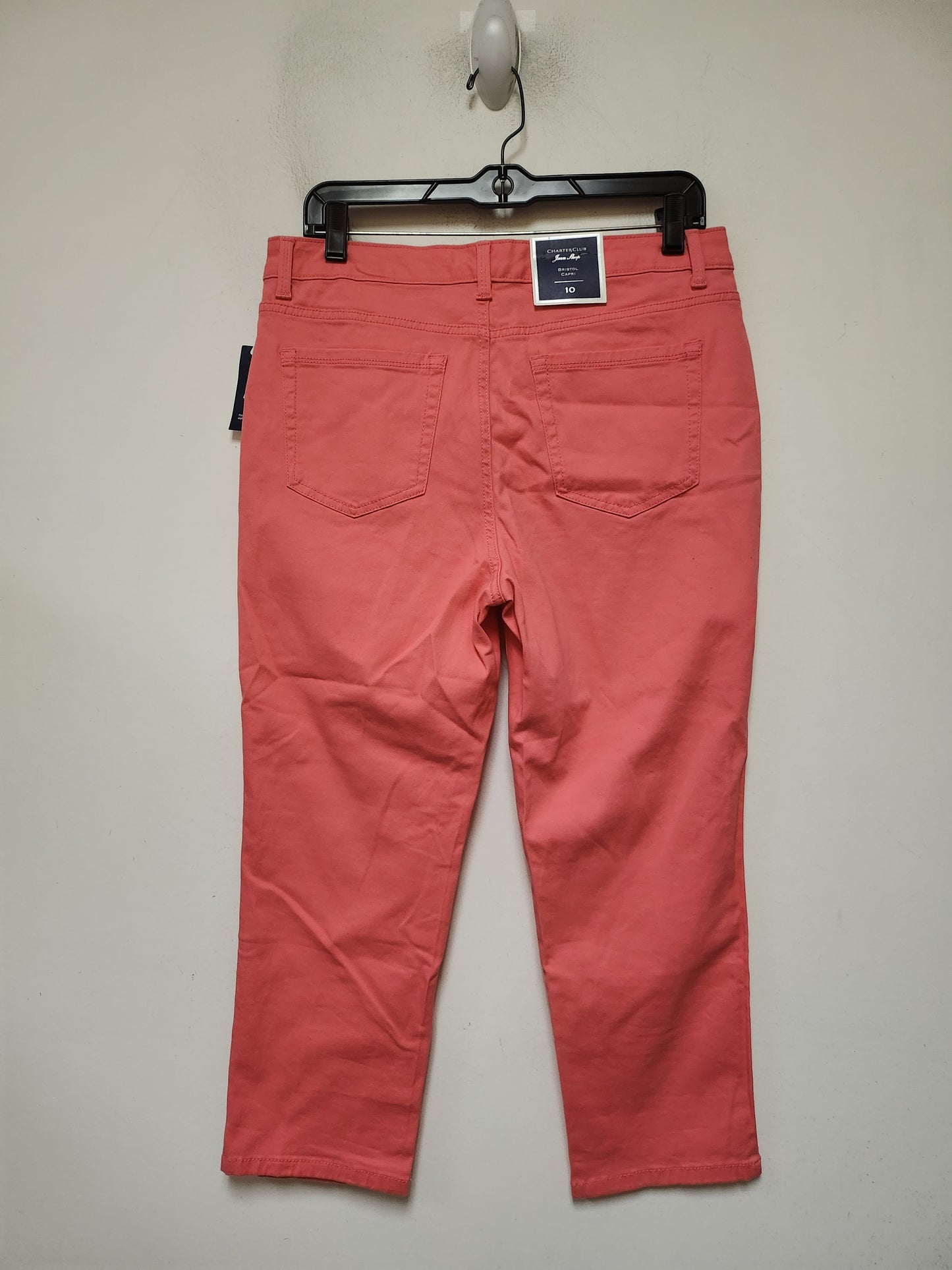 Jeans Cropped By Charter Club In Pink, Size: 10