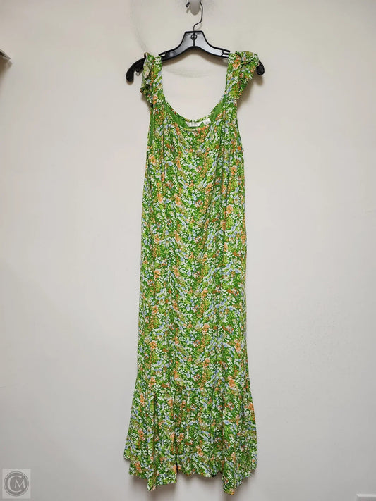 Dress Casual Maxi By Kaktus In Floral Print, Size: Xl