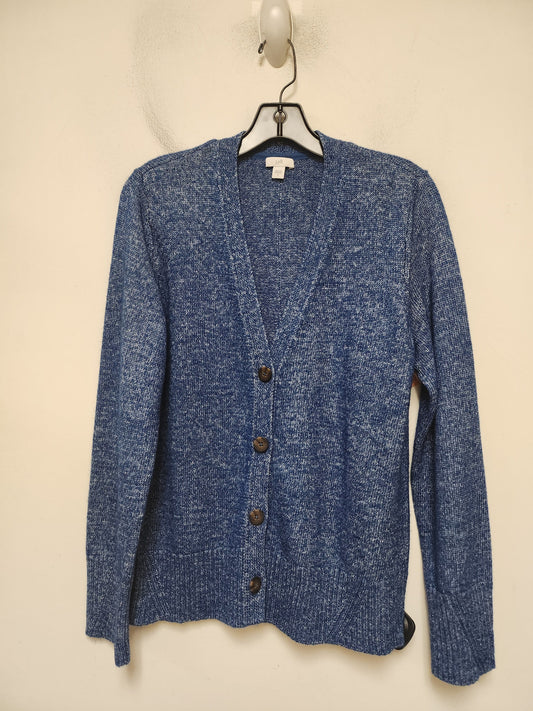 Sweater Cardigan By J. Jill In Blue, Size: S