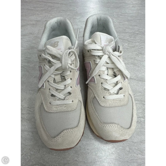 Shoes Athletic By New Balance In Tan, Size: 7.5