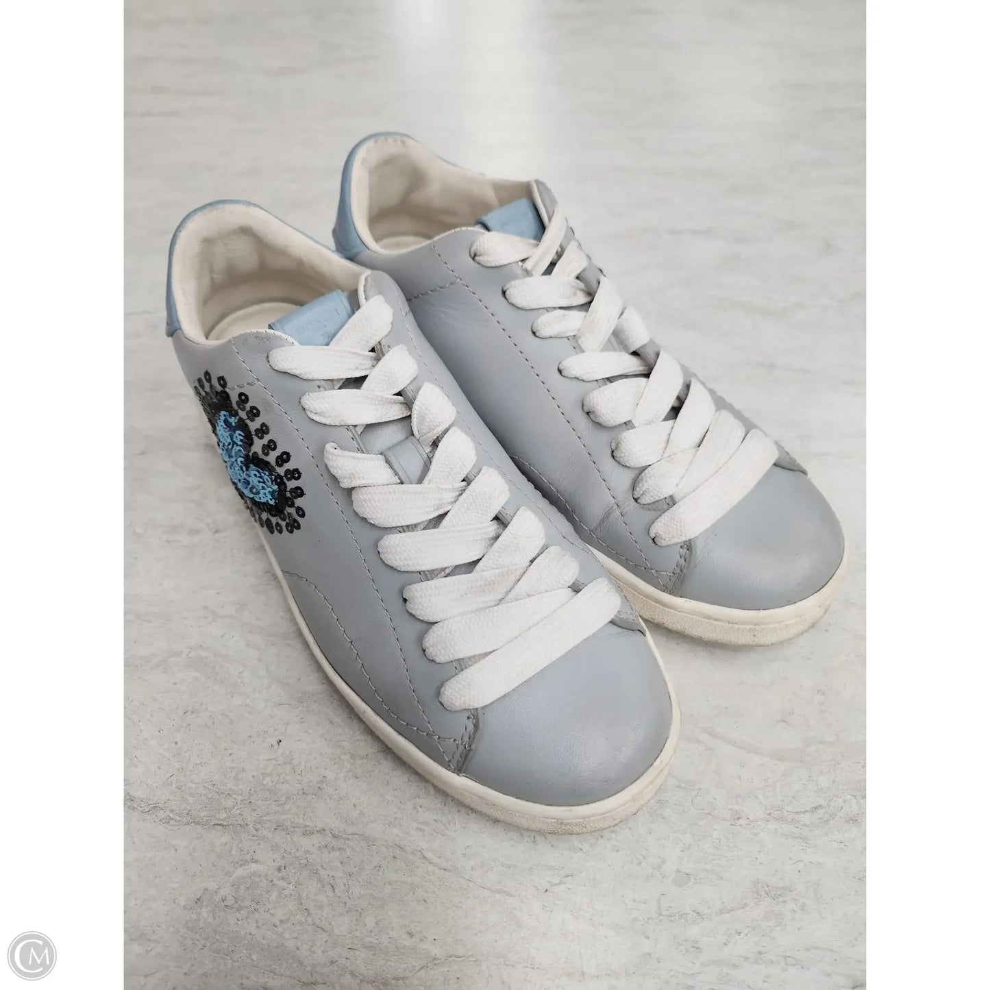 Shoes Designer By Coach In Blue, Size: 6