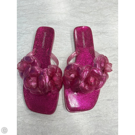 Sandals Flats By Jeffery Campbell In Pink, Size: 8