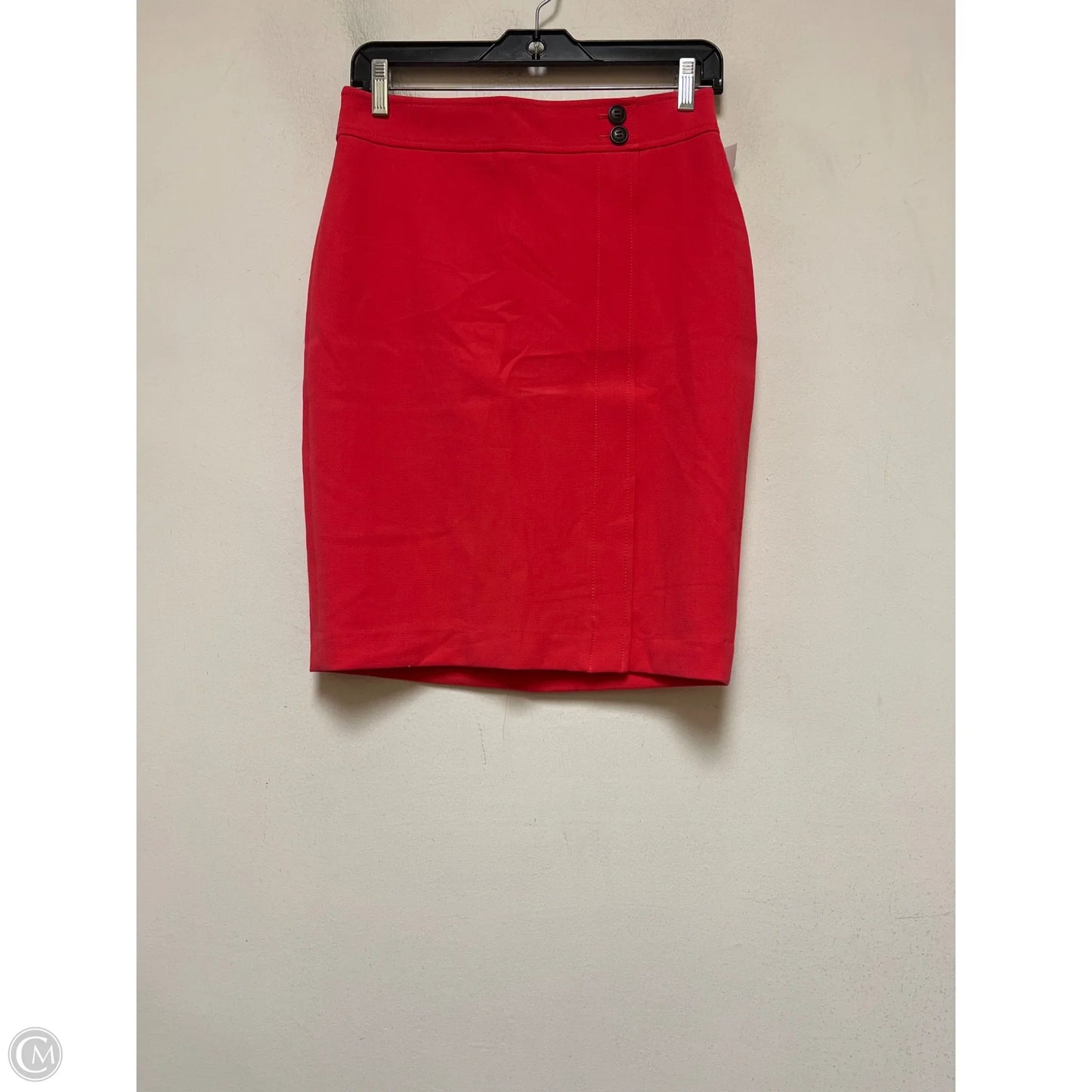 Skirt Mini & Short By Ann Taylor In Red, Size: 0
