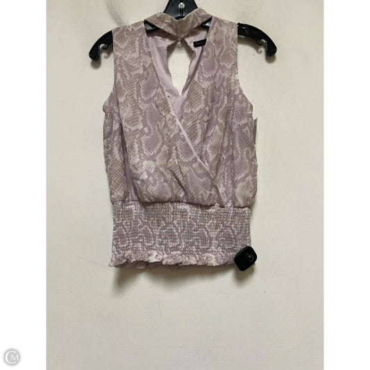 Top Sleeveless By White House Black Market In Purple, Size: Xs