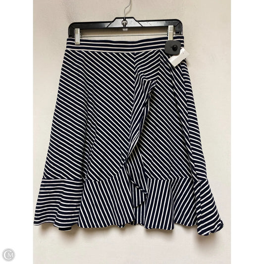 Skirt Midi By Talbots In Striped Pattern, Size: 6p
