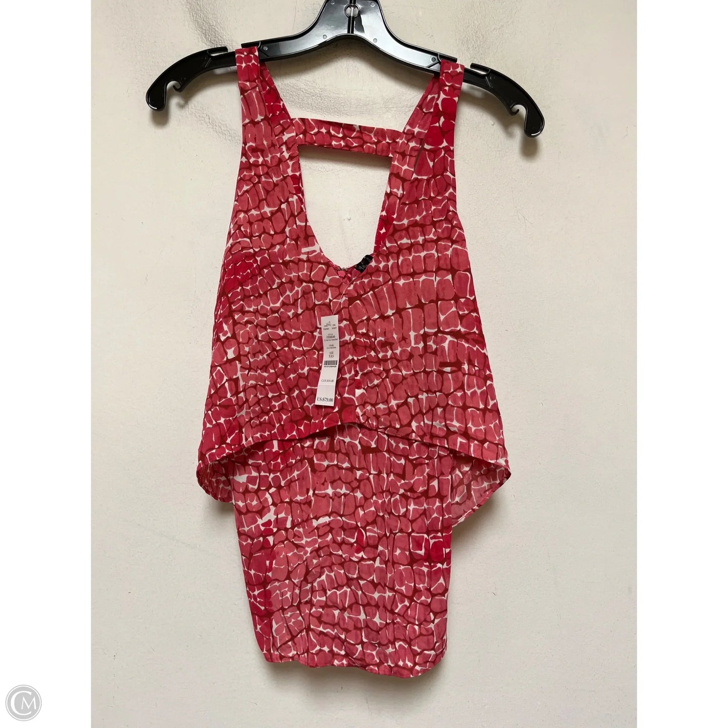 Top Sleeveless By White House Black Market In Pink, Size: Xxs