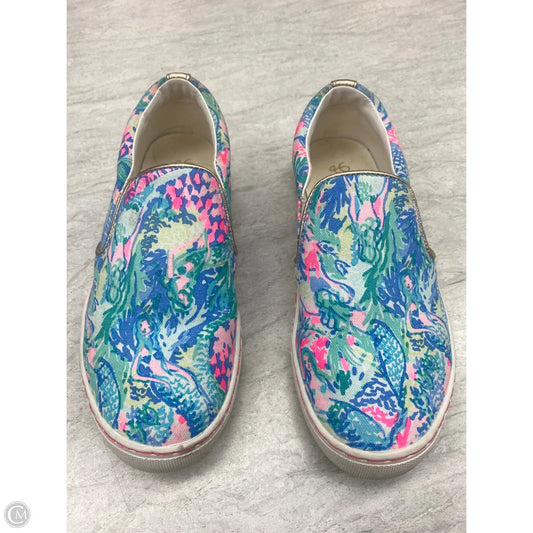 Shoes Designer By Lilly Pulitzer In Multi-colored, Size: 6