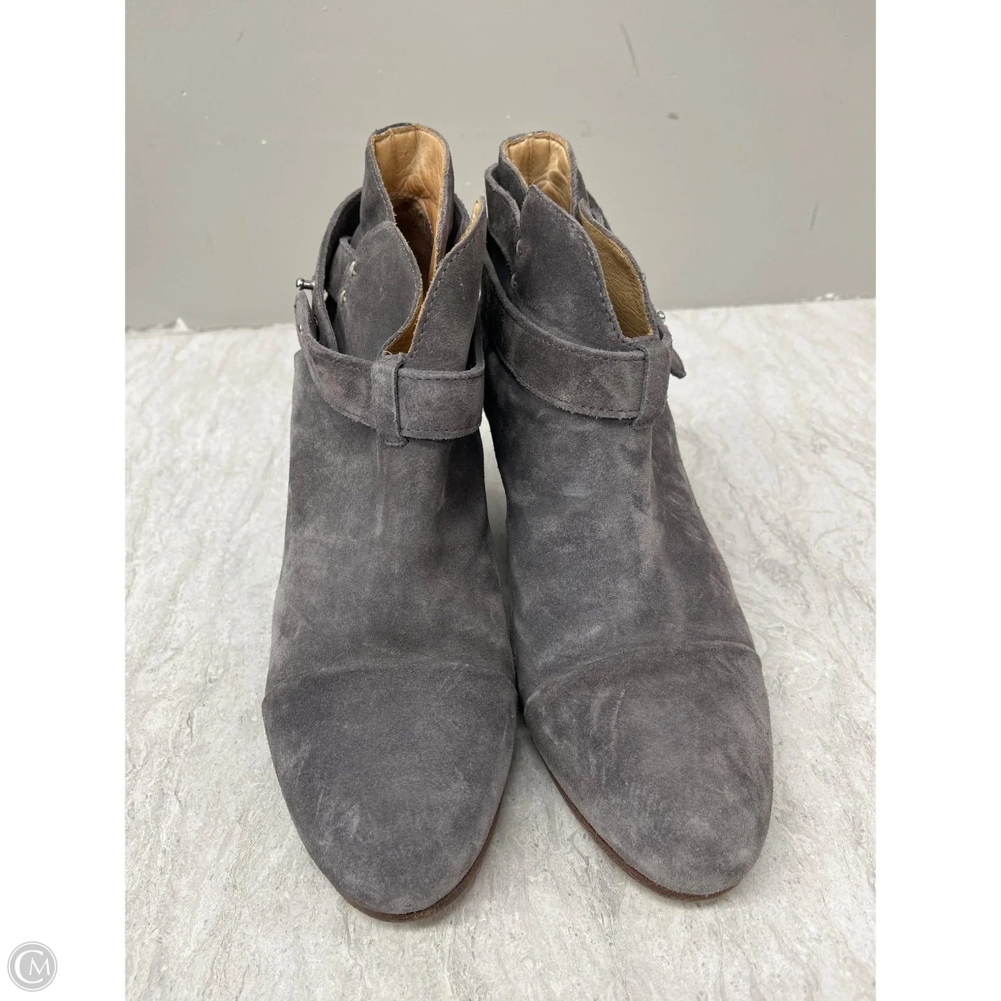 Shoes Heels Block By Rag And Bone In Grey, Size: 9.5