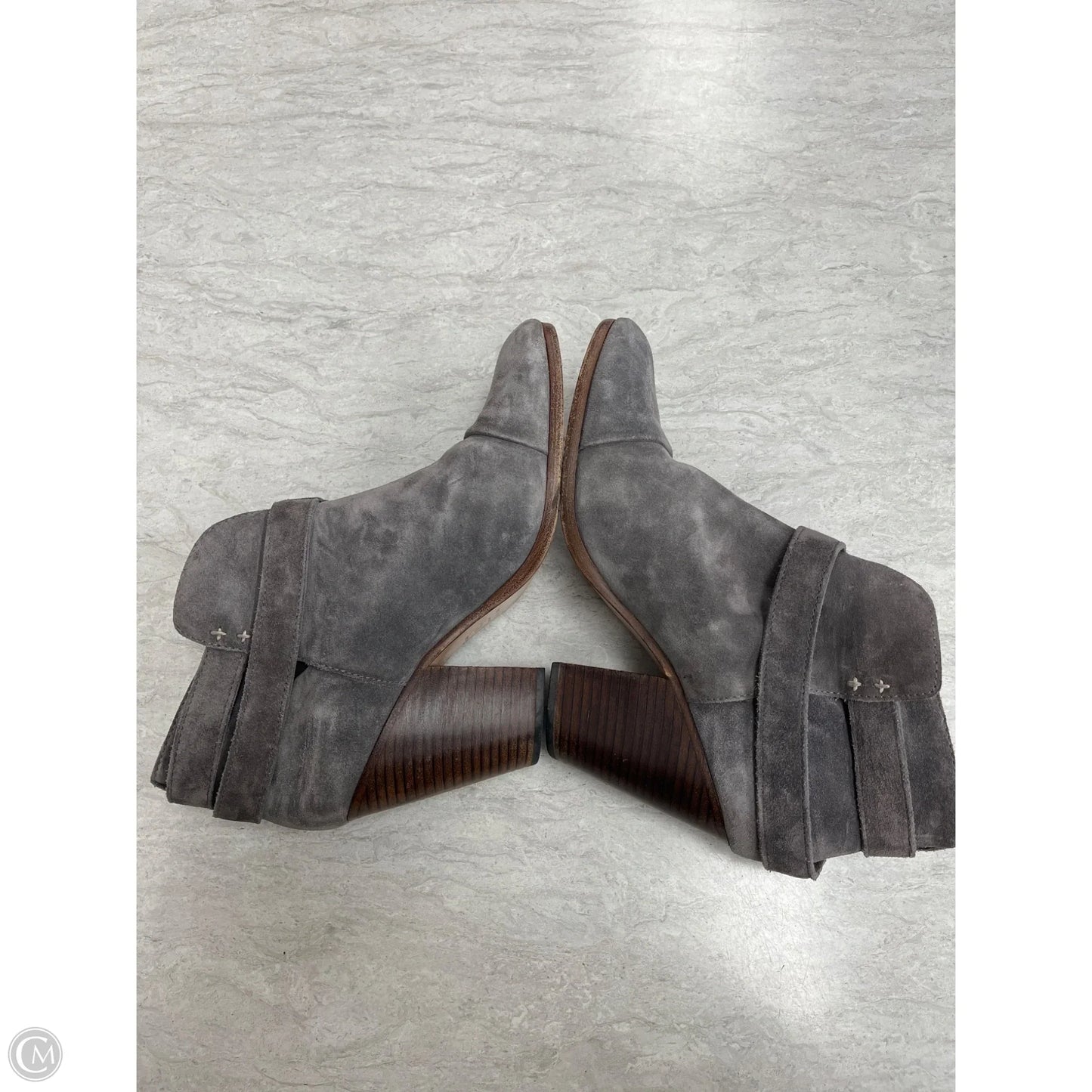 Shoes Heels Block By Rag And Bone In Grey, Size: 9.5