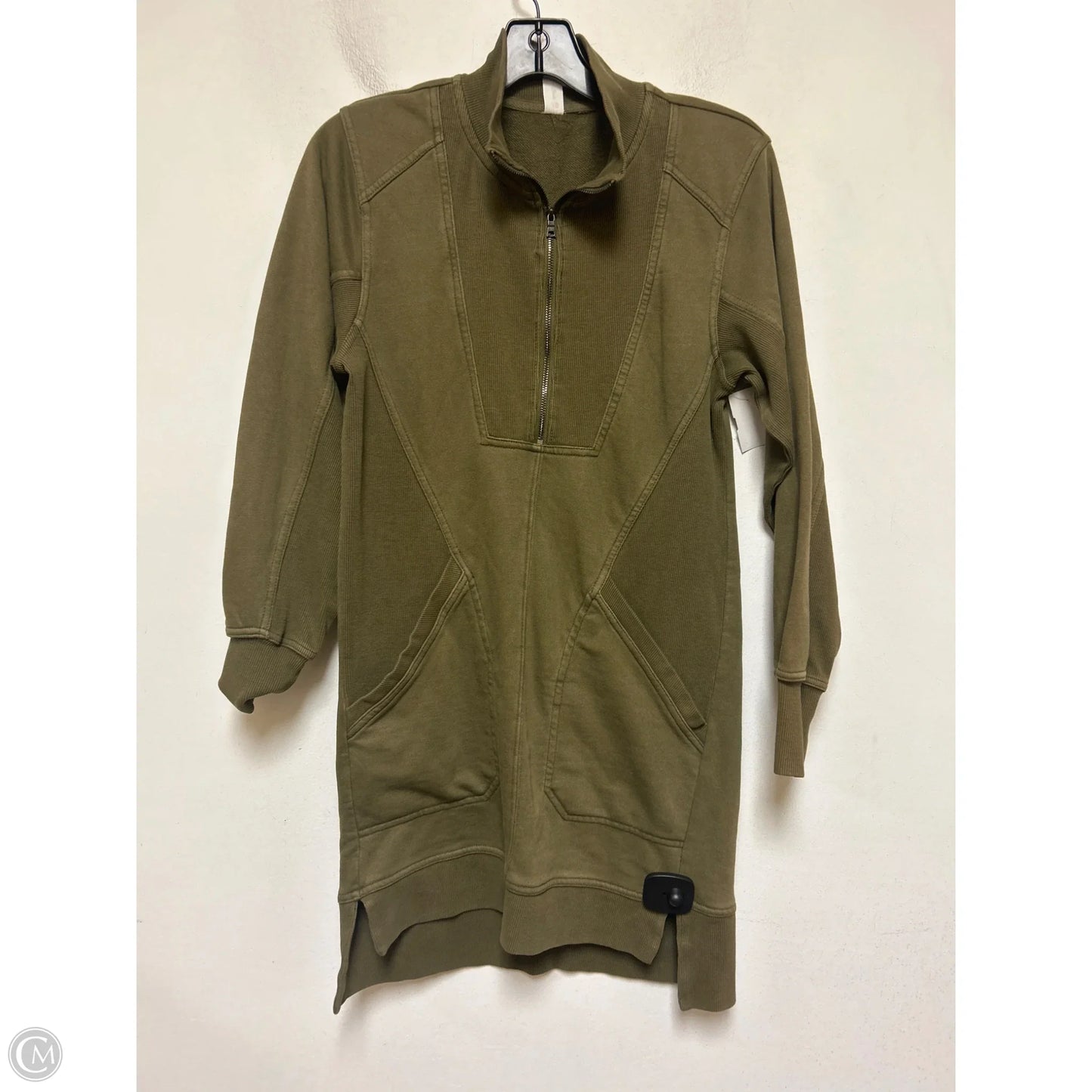 Dress Casual Short By Daily Practice By Anthropologie In Green, Size: Xxs