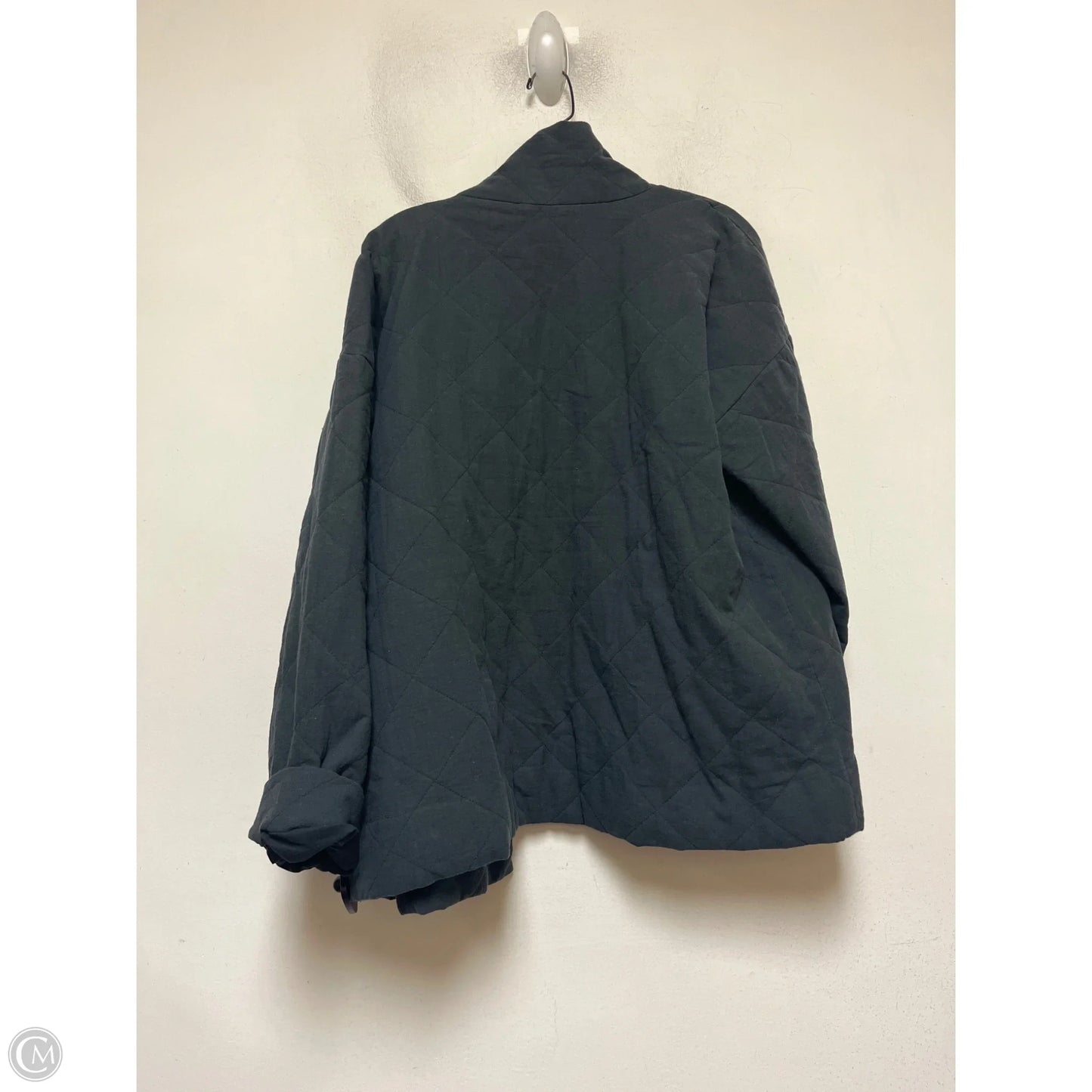 Jacket Other By Eileen Fisher In Grey, Size: M
