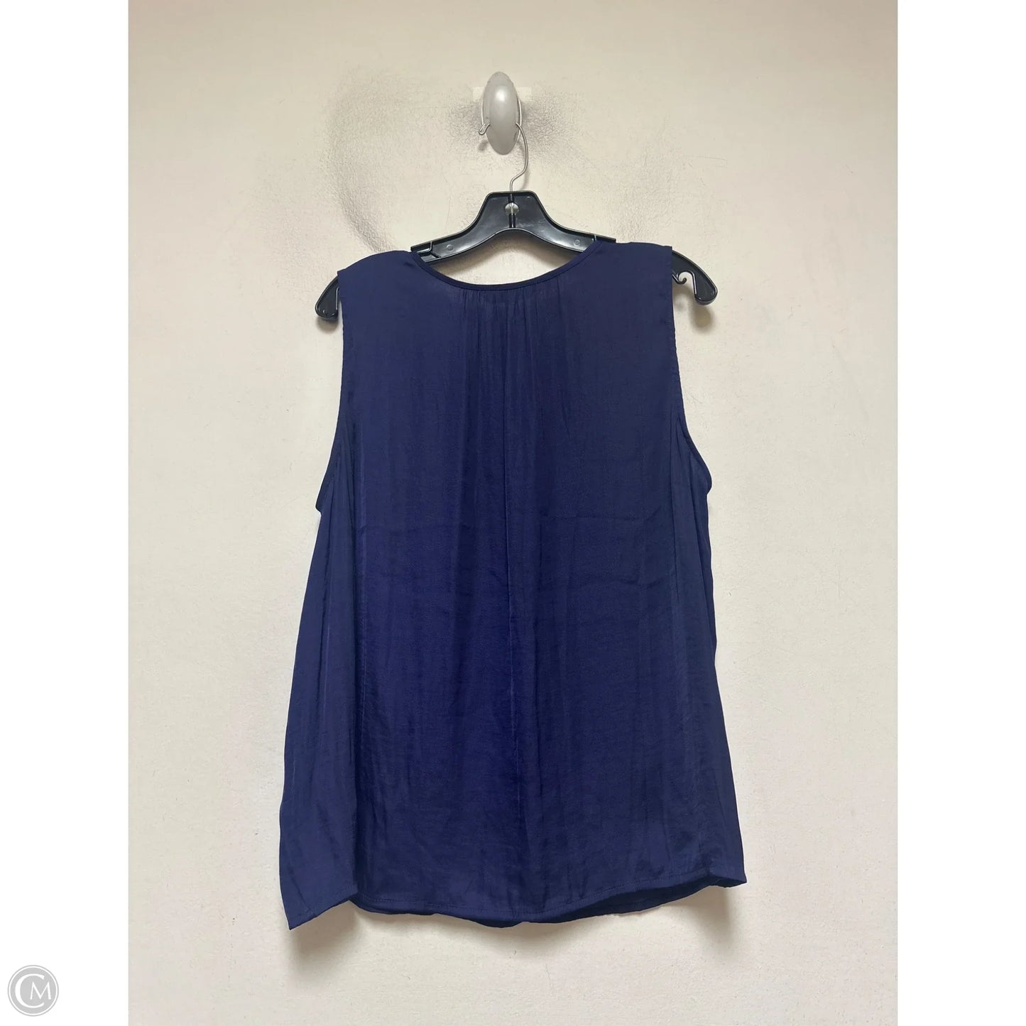 Top Sleeveless By Banana Republic In Purple, Size: L