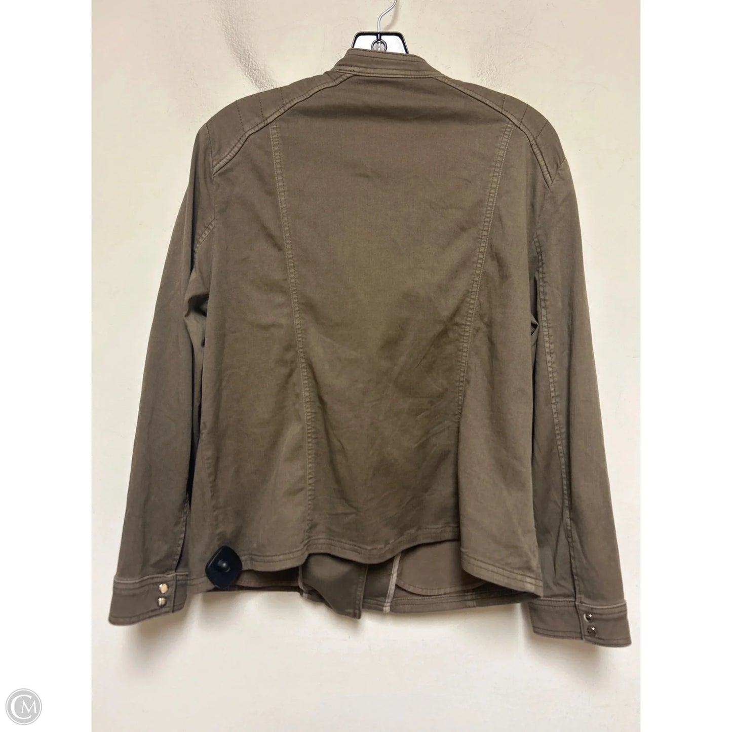 Jacket Other By Chicos In Brown, Size: L