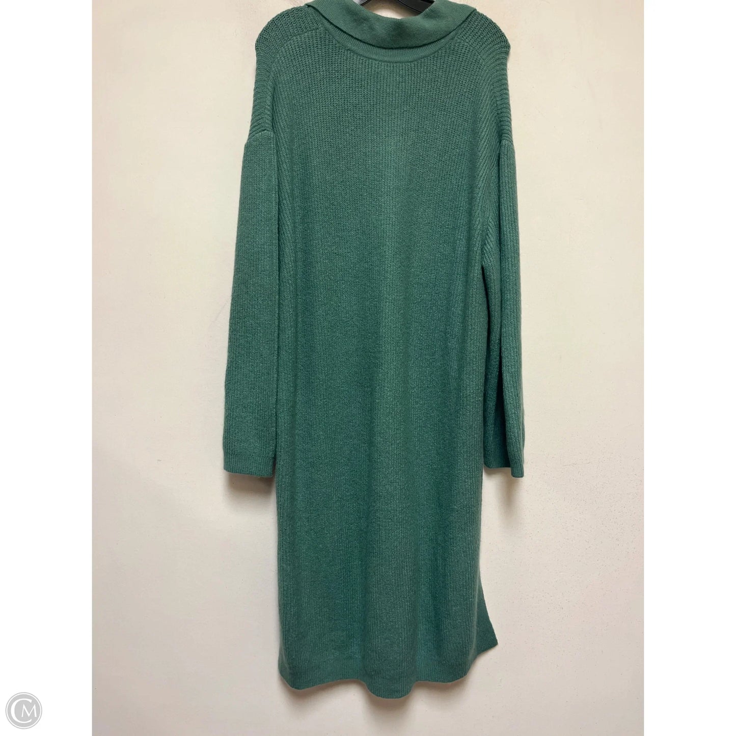 Dress Sweater By Treasure And Bond In Green, Size: L