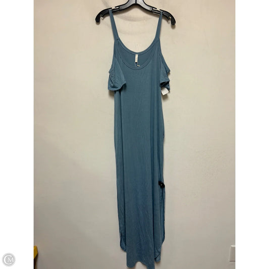 Dress Casual Maxi By Pink Blush In Blue, Size: S