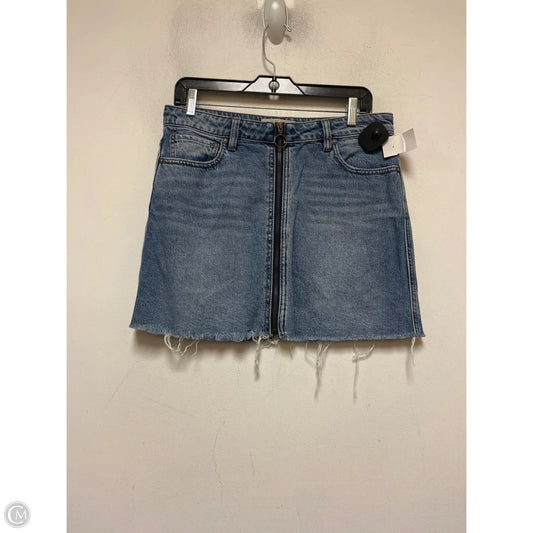 Skirt Mini & Short By We The Free In Blue Denim, Size: 6