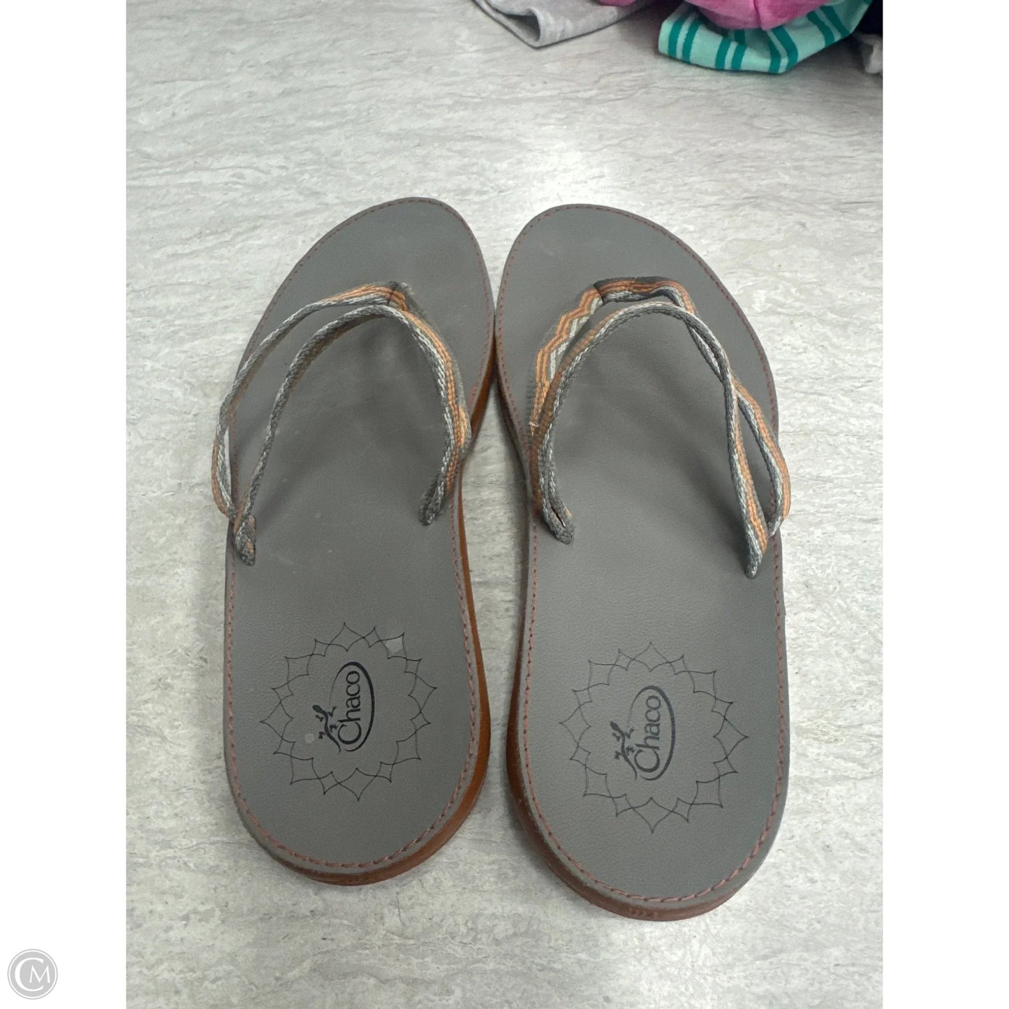 Sandals Flats By Chacos In Grey, Size: 6.5