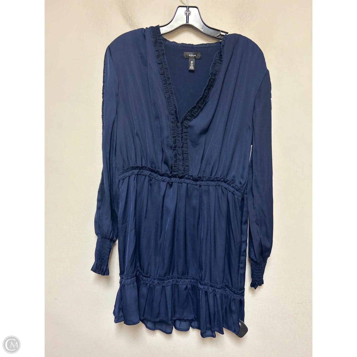 Dress Casual Short By Aqua In Navy, Size: S