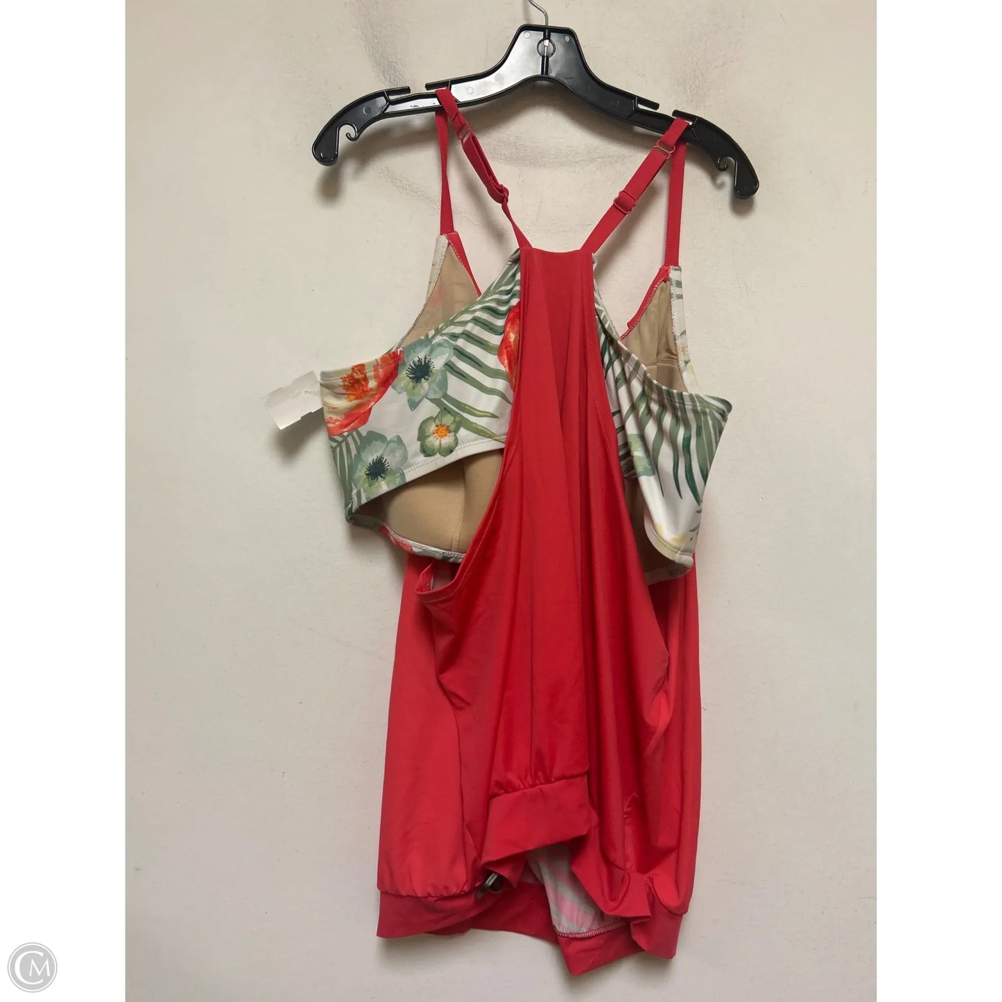 Swimsuit Top By Cacique In Coral, Size: 2x