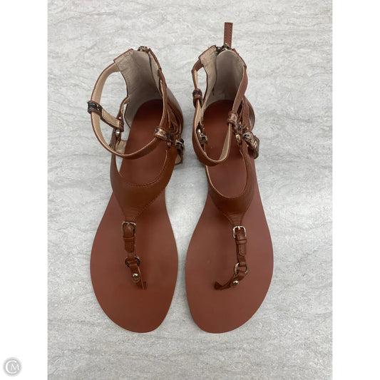 Sandals Flats By White House Black Market In Brown, Size: 8.5