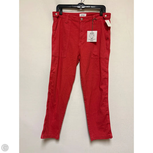 Jeans Skinny By Pistola In Red Denim, Size: 8