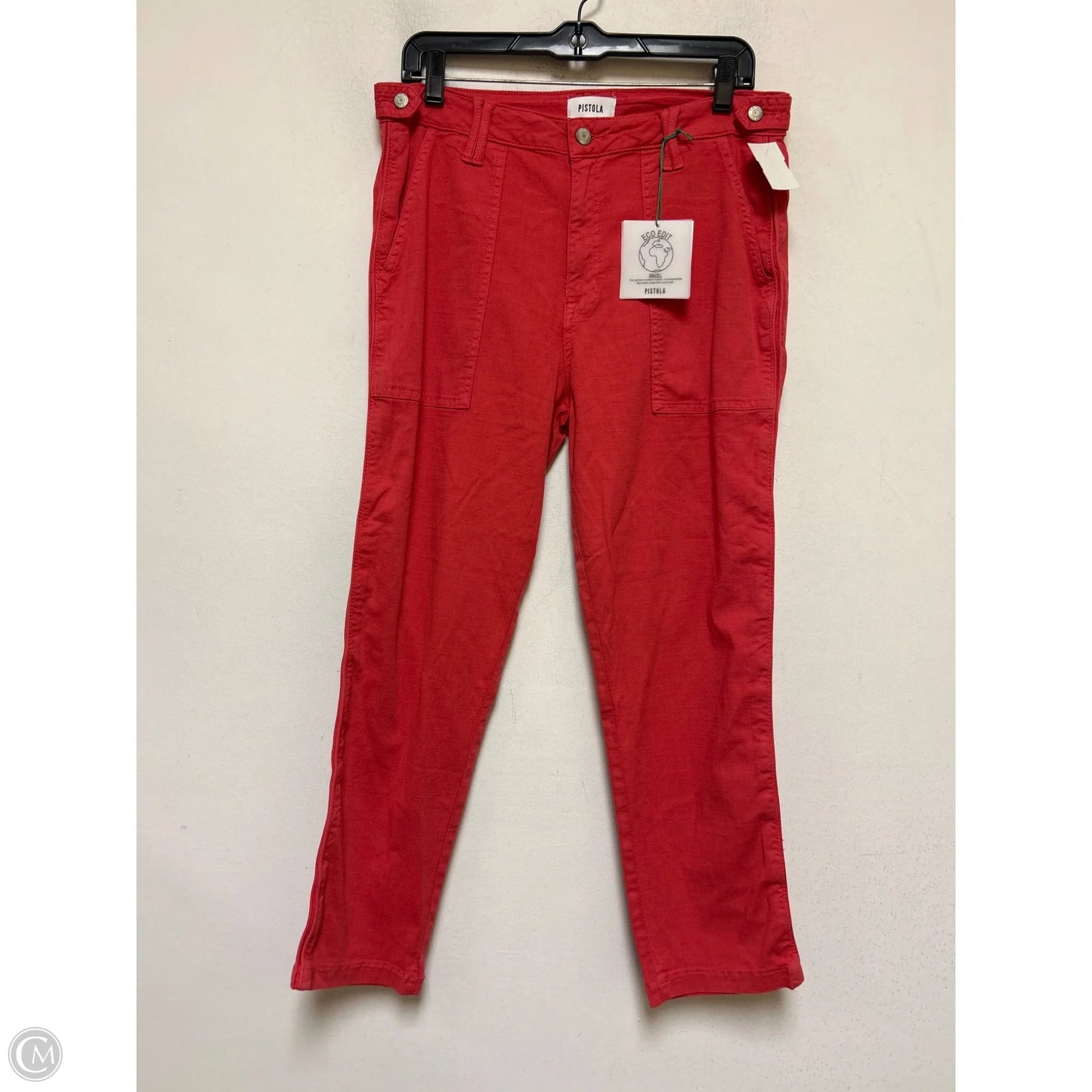 Jeans Skinny By Pistola In Red Denim, Size: 8
